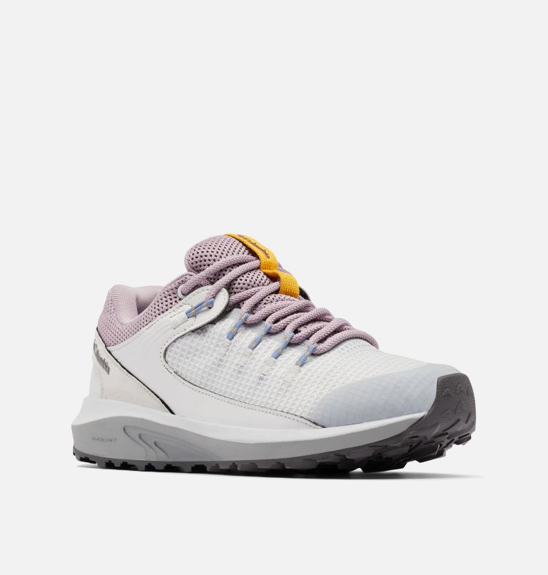 Women's Trailstorm Waterproof Shoe - Wide, Color: Grey Ice, Shale Mauve, image 2