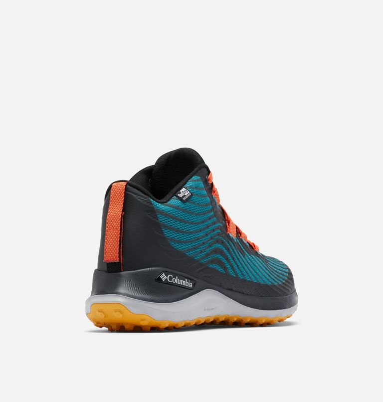 Men's Escape Summit OutDry Trail Shoe, Color: River Blue, Red Quartz, image 9