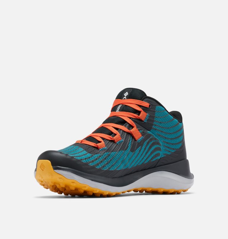 Men's Escape Summit OutDry Trail Shoe, Color: River Blue, Red Quartz, image 6
