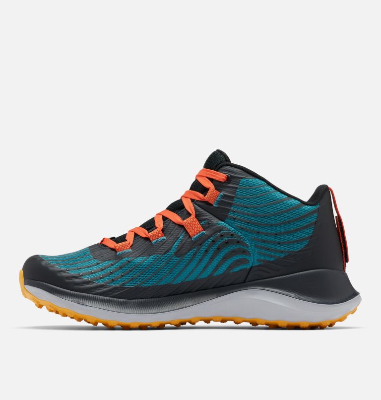Men's Escape Summit OutDry Trail Shoe, Color: River Blue, Red Quartz, image 5