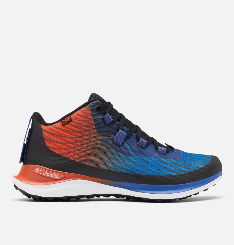 Men's Escape Summit OutDry Trail Shoe, Color: Bright Indigo, Autumn Orange, image 1