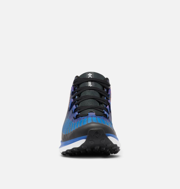 Men's Escape Summit OutDry Trail Shoe, Color: Bright Indigo, Autumn Orange, image 7