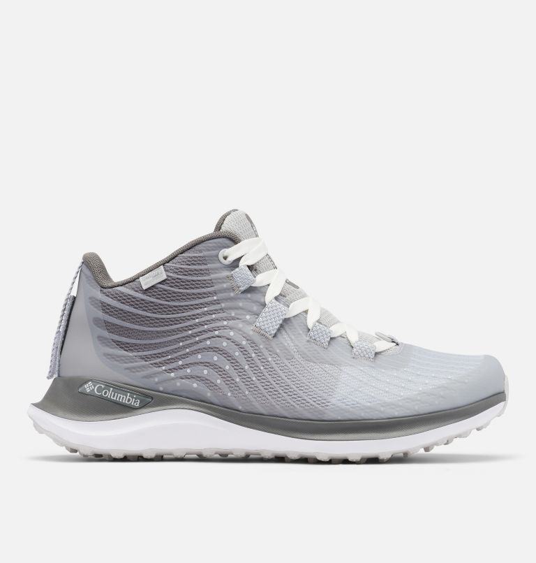 Women's Escape Summit OutDry Trail Shoe, Color: Grey Ice, White, image 1