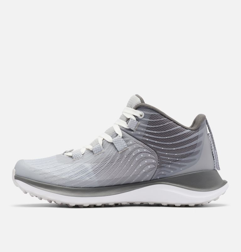 Women's Escape Summit OutDry Trail Shoe, Color: Grey Ice, White, image 4