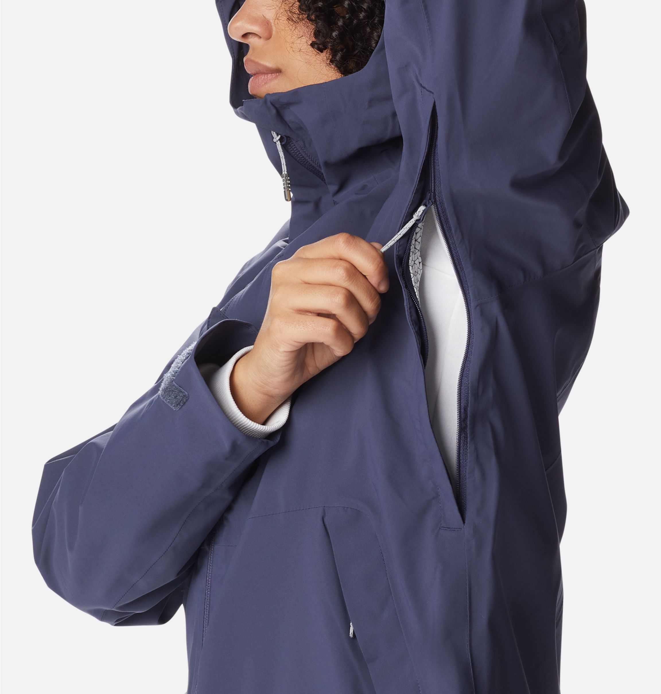 Columbia Ampli-Dry™ Women's Waterproof Jacket, Nocturnal, S