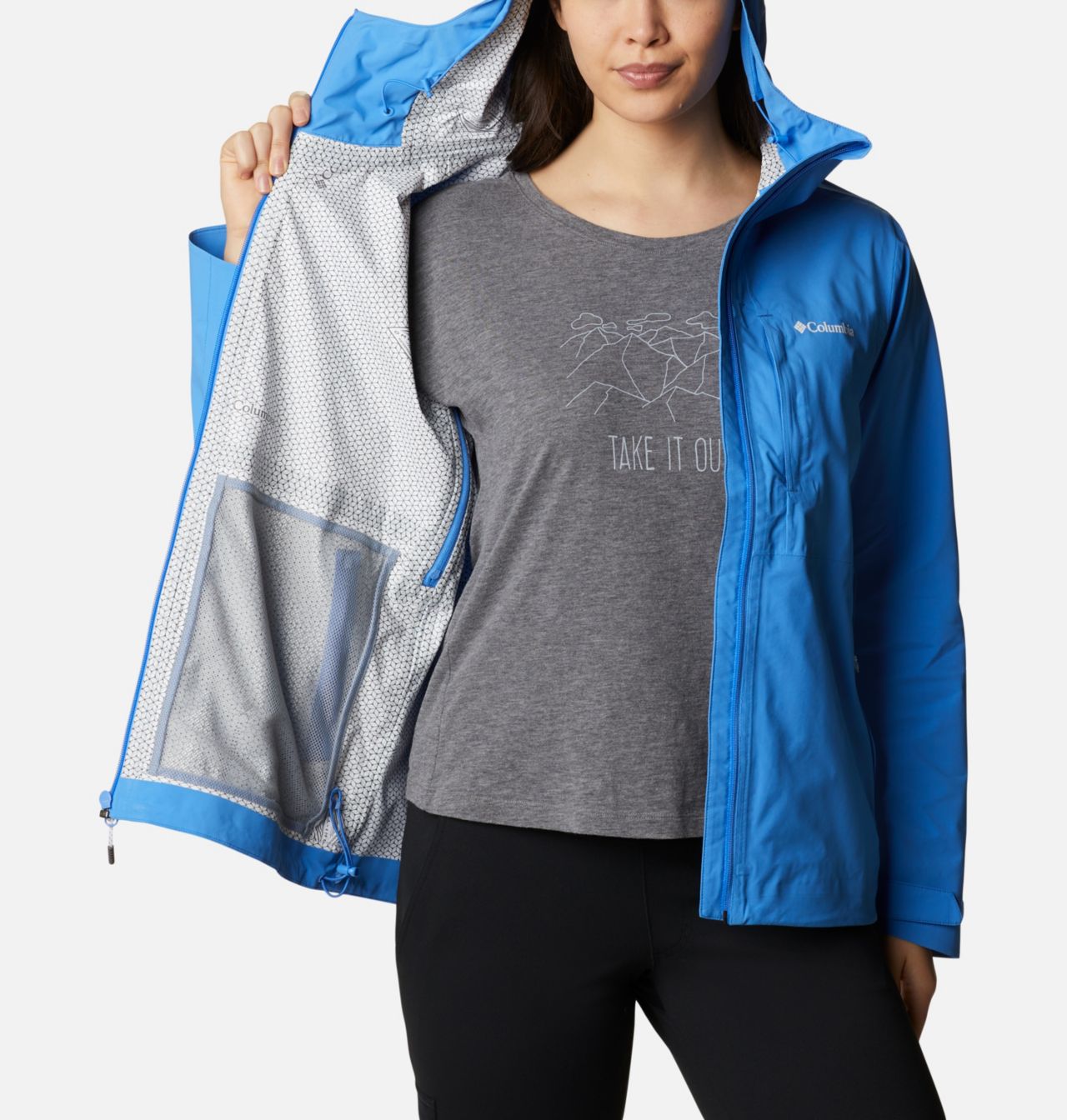 Women's Omni-Tech™ Ampli-Dry™ Rain Shell 5