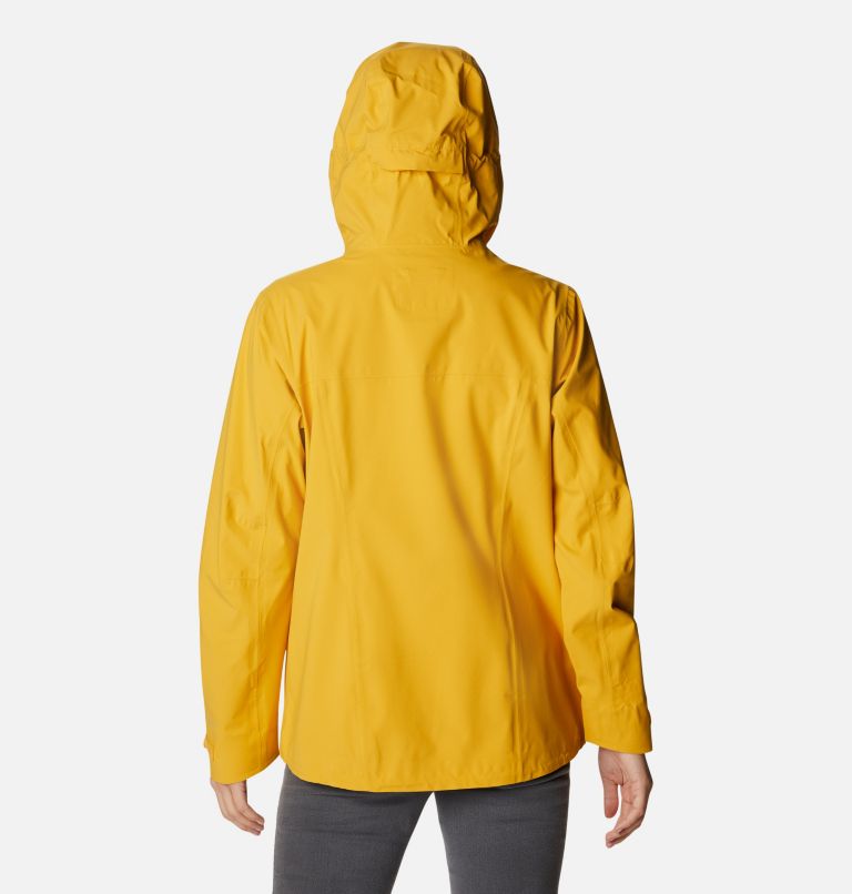Women's Omni-Tech Ampli-Dry Rain Shell, Color: Bright Gold, image 2