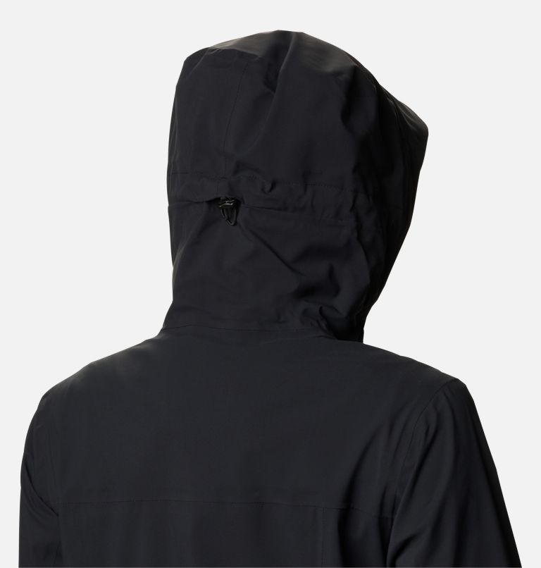 Veste de randonnée Imperméable Ampli-Dry Femme, Color: Black, image 7