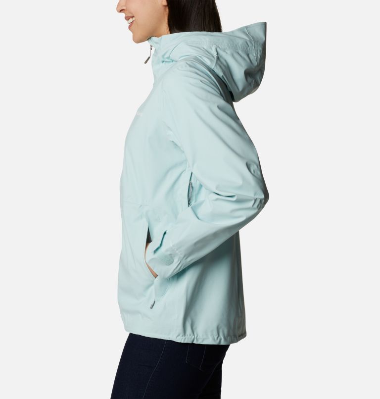 Thumbnail: Women’s Ampli-Dry Waterproof Shell Jacket, Color: Icy Morn, image 3