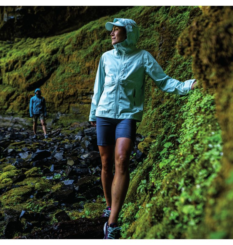 Women’s Ampli-Dry Waterproof Shell Walking Jacket - 2023 COLLECTION, Color: Icy Morn, image 10