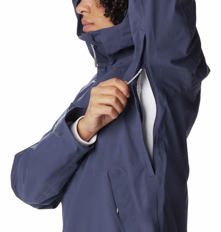 Thumbnail: Women’s Ampli-Dry Waterproof Shell Walking Jacket, Color: Nocturnal, image 7