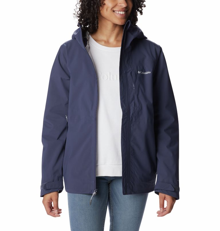 Thumbnail: Women’s Ampli-Dry Waterproof Shell Jacket, Color: Nocturnal, image 9