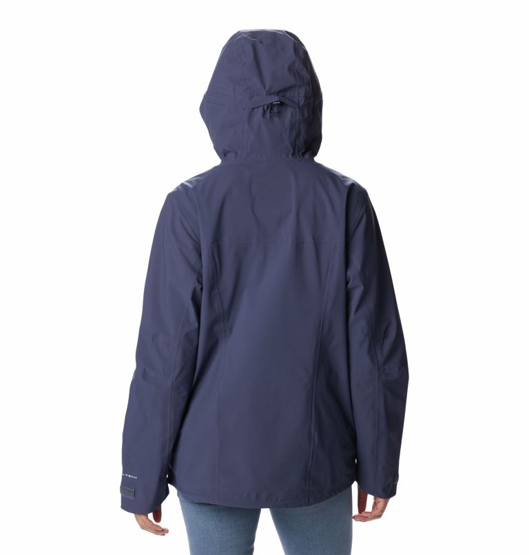 Thumbnail: Chaqueta shell impermeable Ampli-Dry para mujer, Color: Nocturnal, image 2