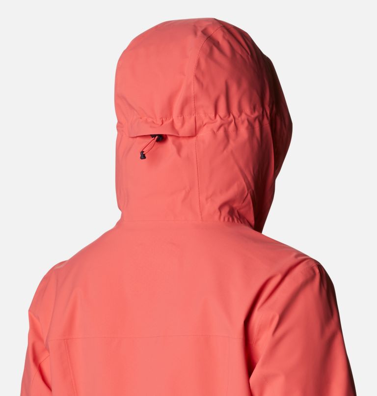 Thumbnail: Women’s Ampli-Dry Waterproof Shell Walking Jacket, Color: Blush Pink, image 6