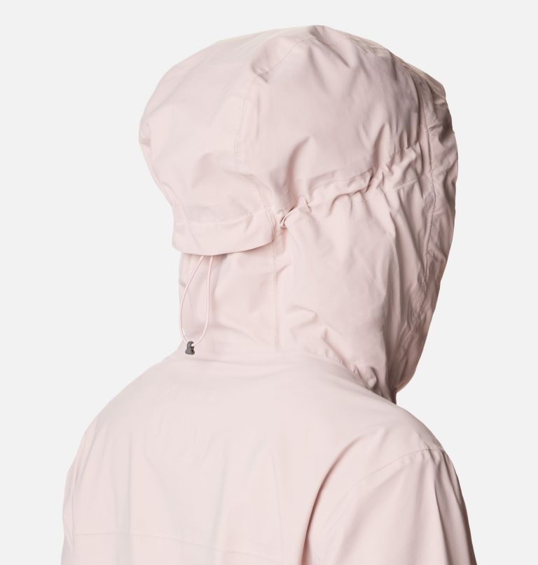 Thumbnail: Women’s Ampli-Dry Waterproof Shell Walking Jacket, Color: Dusty Pink, image 7