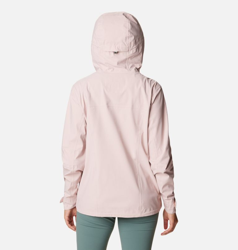 Thumbnail: Women’s Ampli-Dry Waterproof Shell Walking Jacket, Color: Dusty Pink, image 2