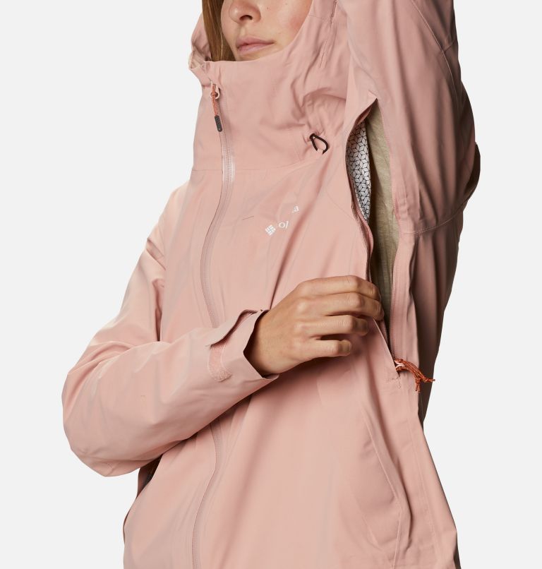 Chaqueta Columbia Ampli-Dry Waterproof Rosa para mujer