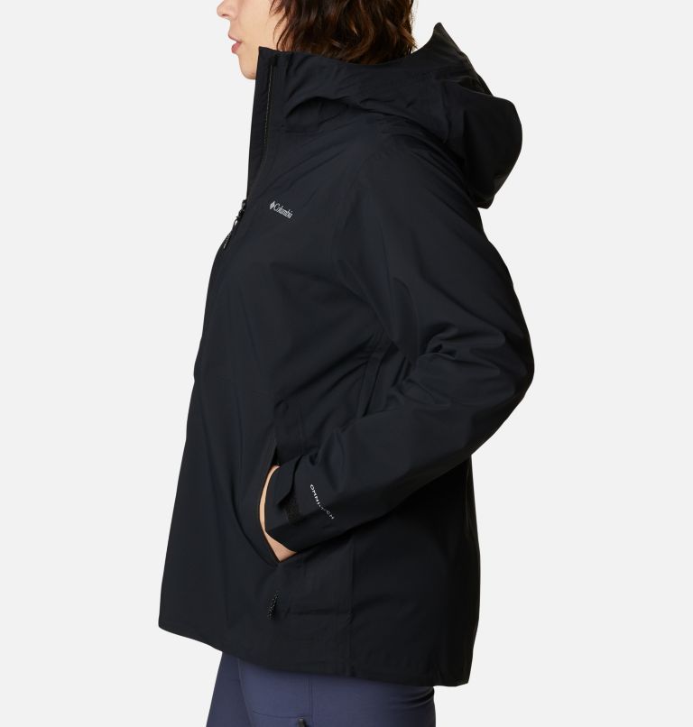 Manteau imperméable Omni-Tech Ampli-Dry pour femme - Grandes tailles, Color: Black, image 3