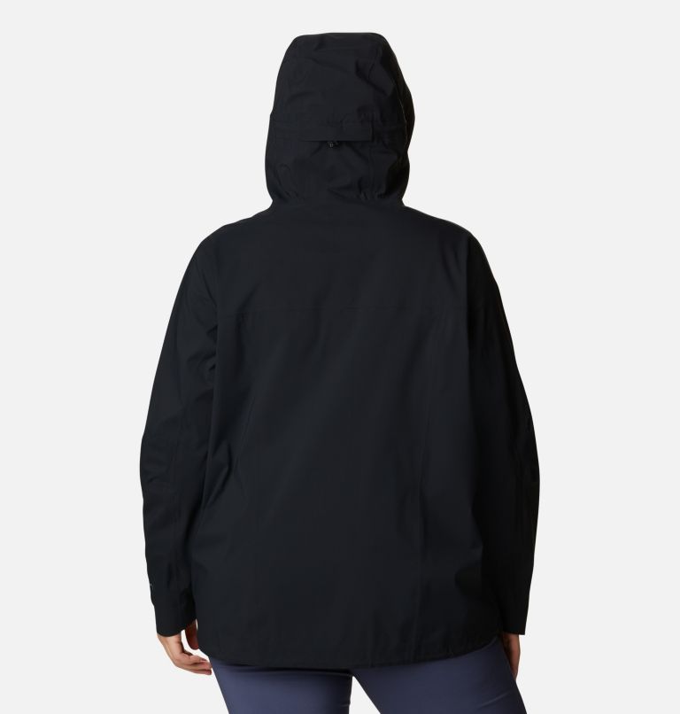 Manteau imperméable Omni-Tech Ampli-Dry pour femme - Grandes tailles, Color: Black, image 2