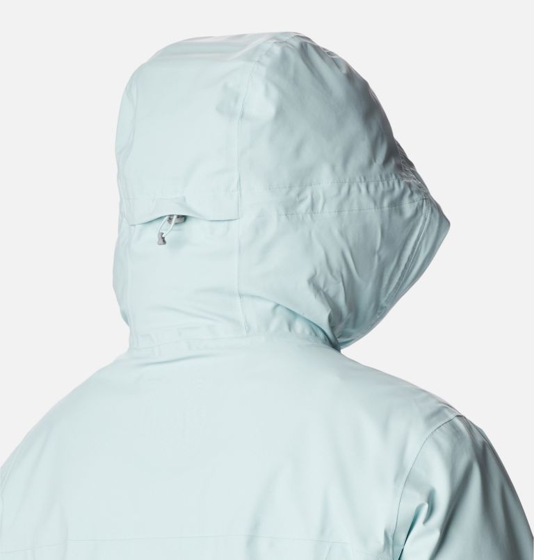 Thumbnail: Women's Omni-Tech Ampli-Dry Shell Jacket - Plus Size, Color: Icy Morn, image 6