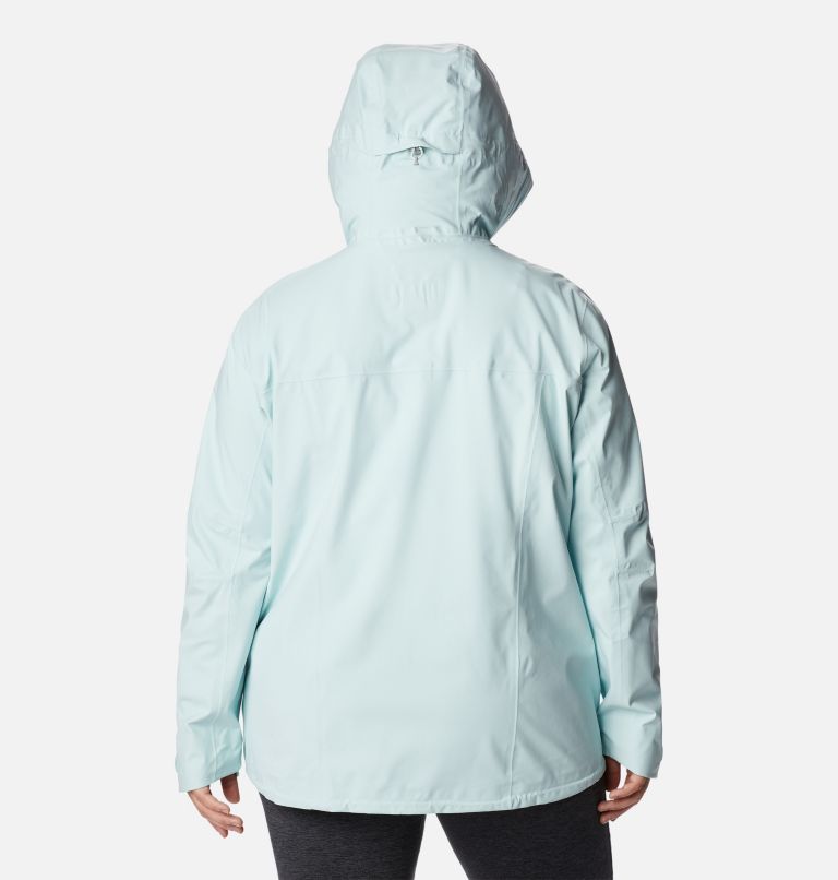 Thumbnail: Women's Omni-Tech Ampli-Dry Shell Jacket - Plus Size, Color: Icy Morn, image 2