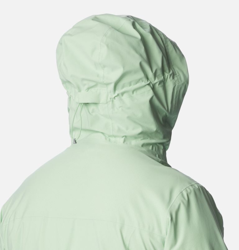 Thumbnail: Women's Omni-Tech Ampli-Dry Shell Jacket - Plus Size, Color: Key West, image 6
