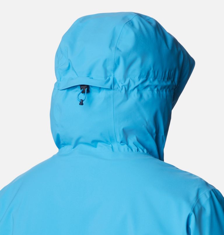 Women's Omni-Tech Ampli-Dry Rain Shell - Plus Size, Color: Blue Chill, image 6