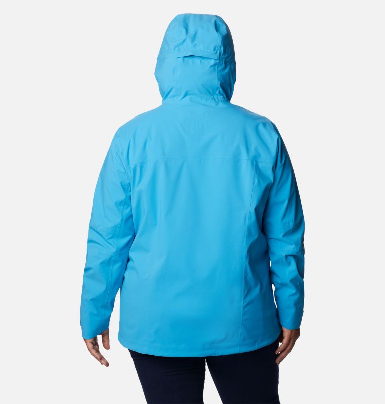 Women's Omni-Tech Ampli-Dry Rain Shell - Plus Size, Color: Blue Chill, image 2