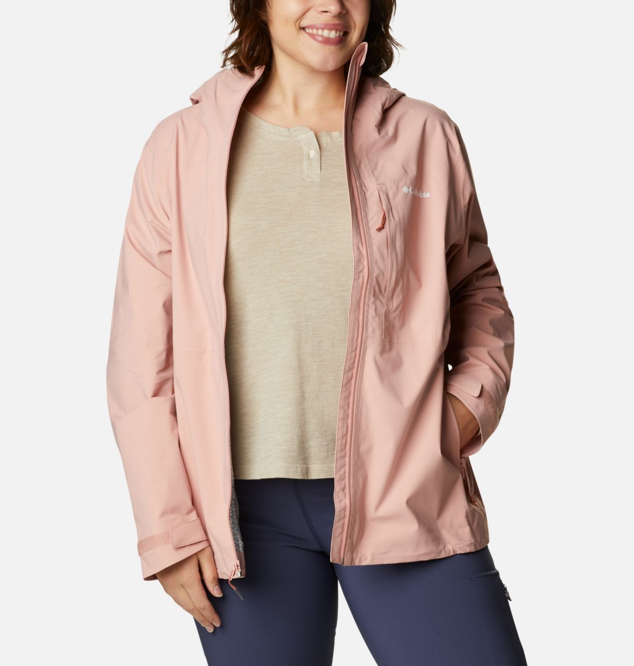 Women's Omni-Tech™ Ampli-Dry™ Rain Shell - Plus Size 9