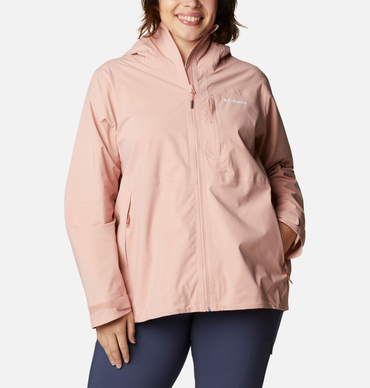 Women's Omni-Tech™ Ampli-Dry™ Rain Shell - Plus Size 1