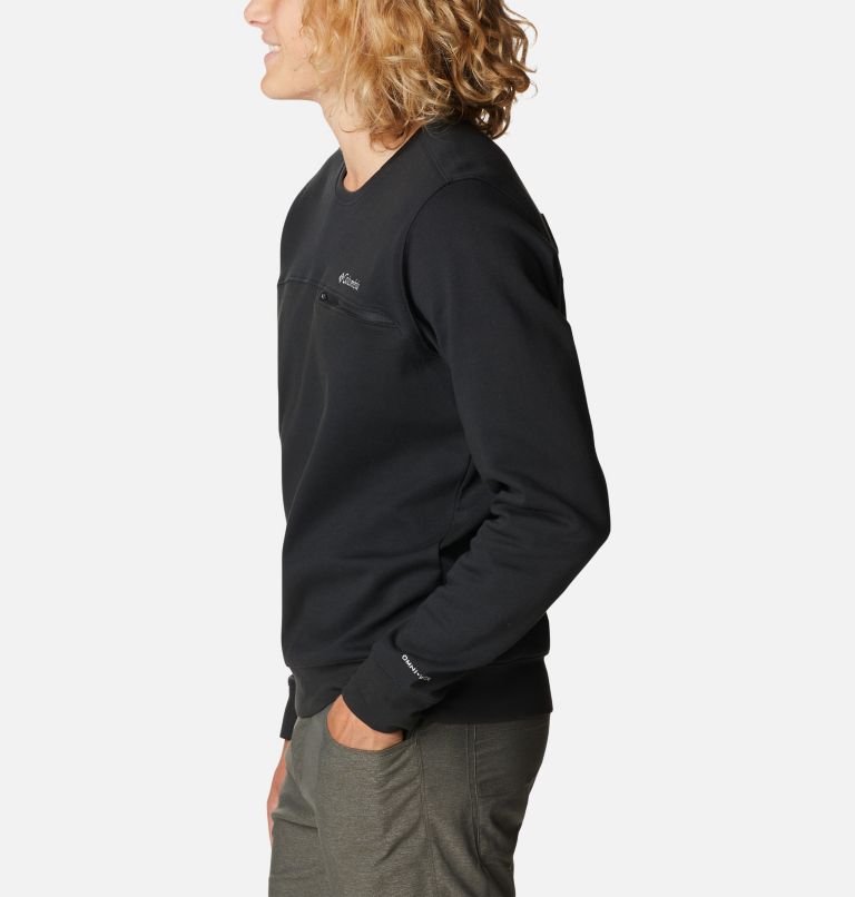 Sudadera estampada en relieve Lodge para hombre, Color: Black, image 3
