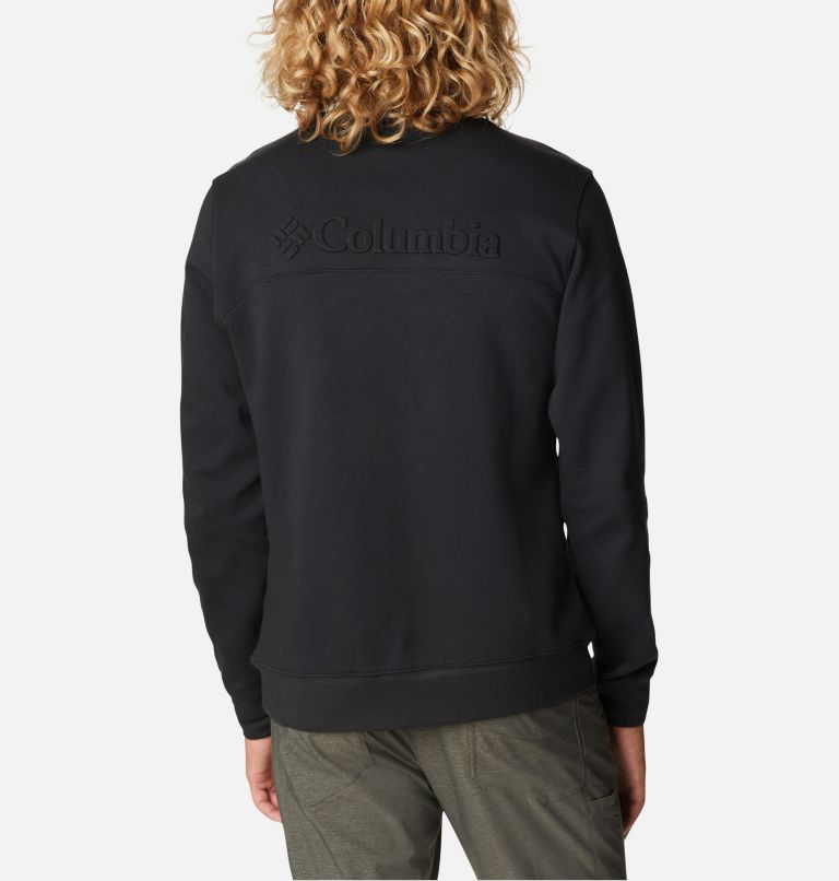 Sudadera estampada en relieve Lodge para hombre, Color: Black, image 2