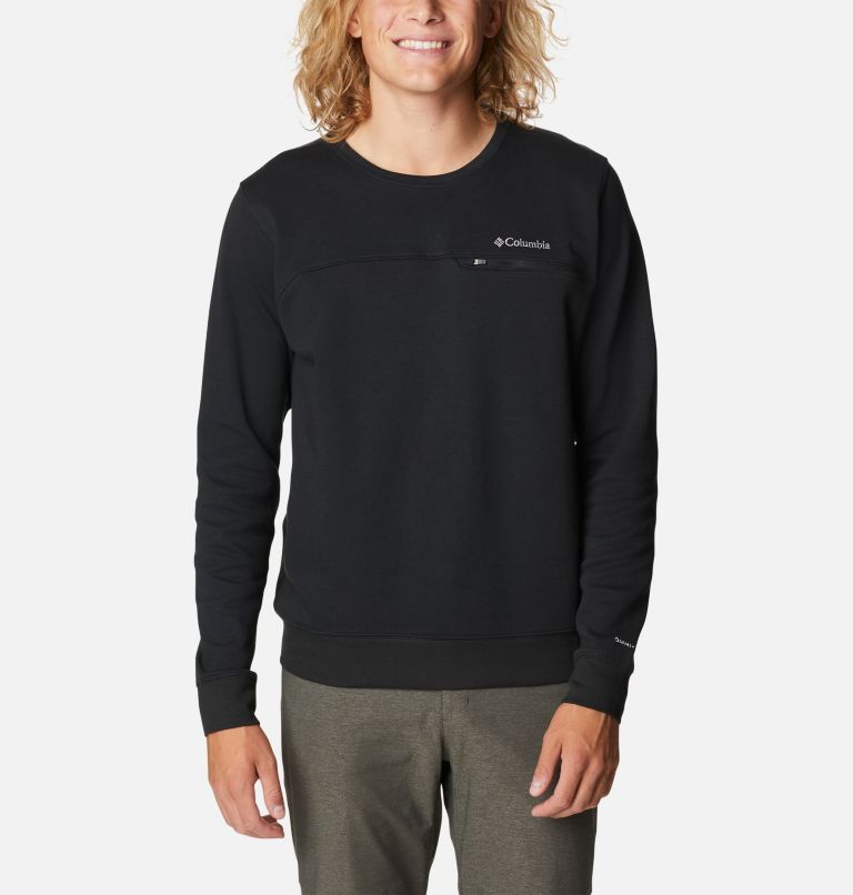 Sudadera estampada en relieve Lodge para hombre, Color: Black, image 1
