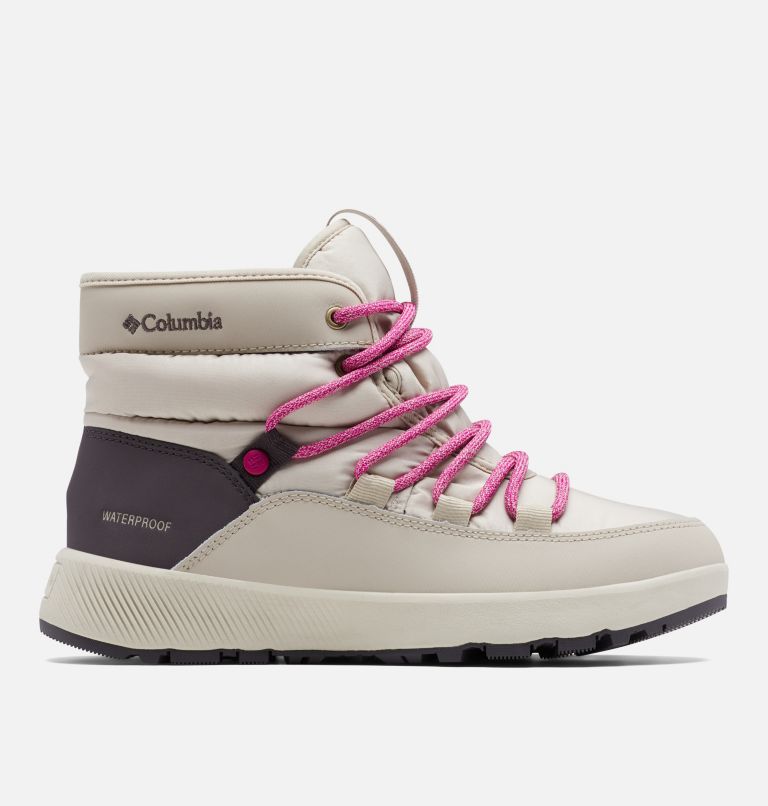 Women's Slopeside Village Omni-Heat Mid Boot, Color: Light Clay, Timber