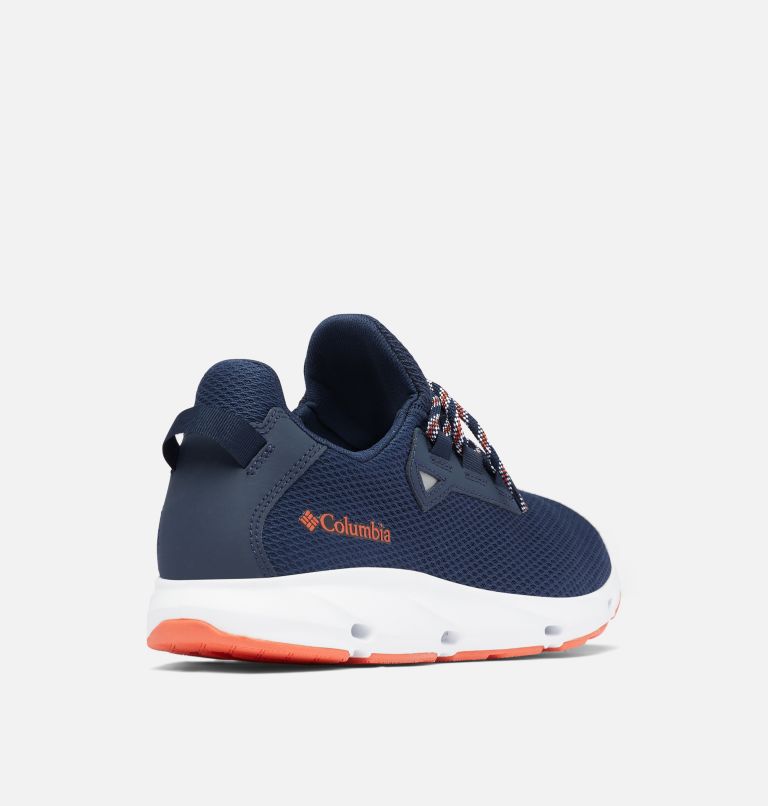 Men's Columbia Vent Aero Shoe, Color: Collegiate Navy, Red Quartz, image 9