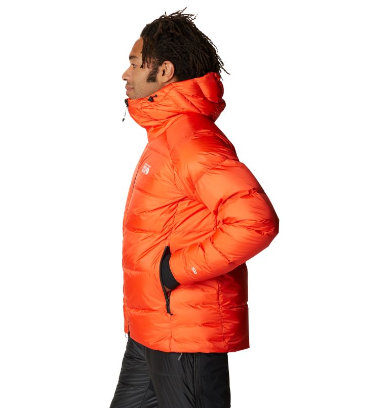 Box baffle clearance down jacket