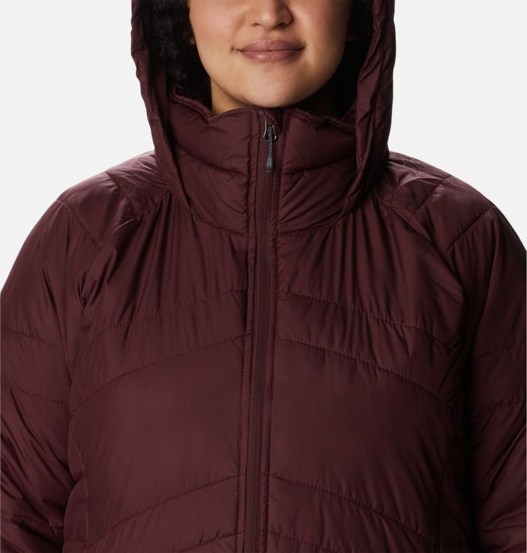 Women's Crown Point Jacket - Plus Size, Color: Malbec, image 4