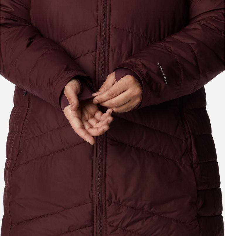 Women's Crown Point Jacket - Plus Size, Color: Malbec, image 7