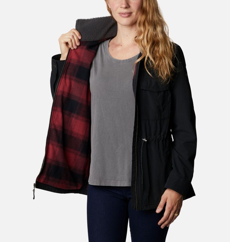 Manteau doublé Tanner Ranch Femme, Color: Black, image 5