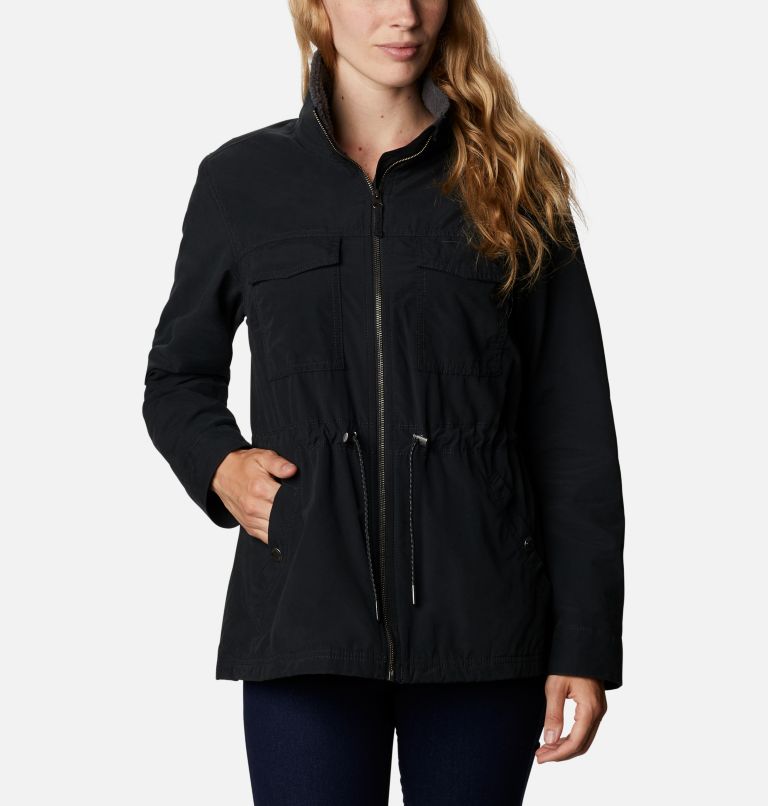 Manteau doublé Tanner Ranch Femme, Color: Black, image 1