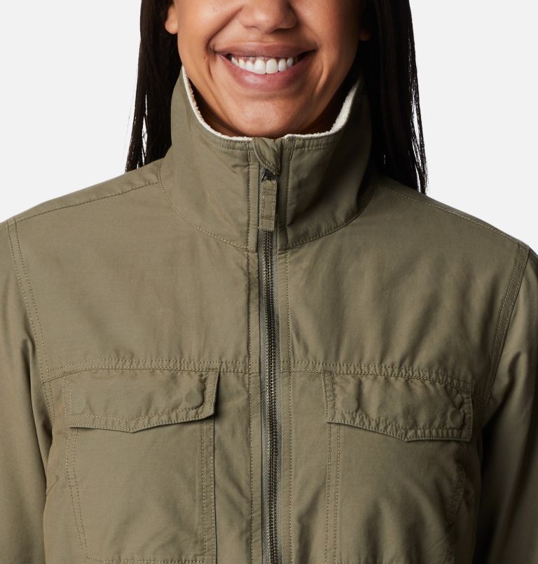Thumbnail: Women's Tanner Ranch Lined Jacket, Color: Stone Green, image 4