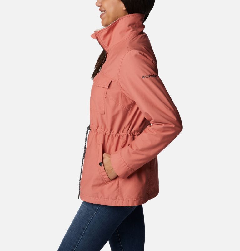 Thumbnail: Women's Tanner Ranch Lined Jacket, Color: Dark Coral, image 3
