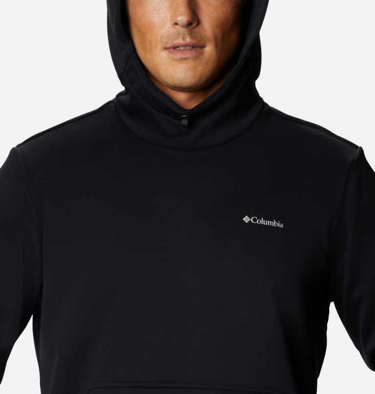 M Out-Shield Dry Fleece Hoodie | 010 | L, Color: Black, image 4