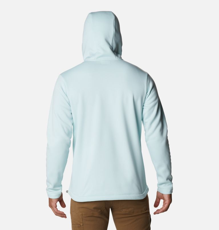 Men's Out-Shield Dry Fleece Hoodie, Color: Icy Morn