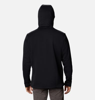 Men's Out-Shield&trade; Dry Fleece Hoodie M Out-Shield&trade; Dry Fleece Hoodie | 010 | L, Black, back