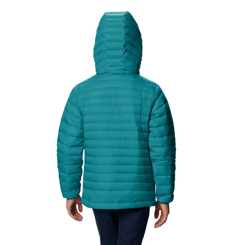 Glen Alpine Youth Down Hoody | 345 | XS, Color: Vivid Teal, image 2