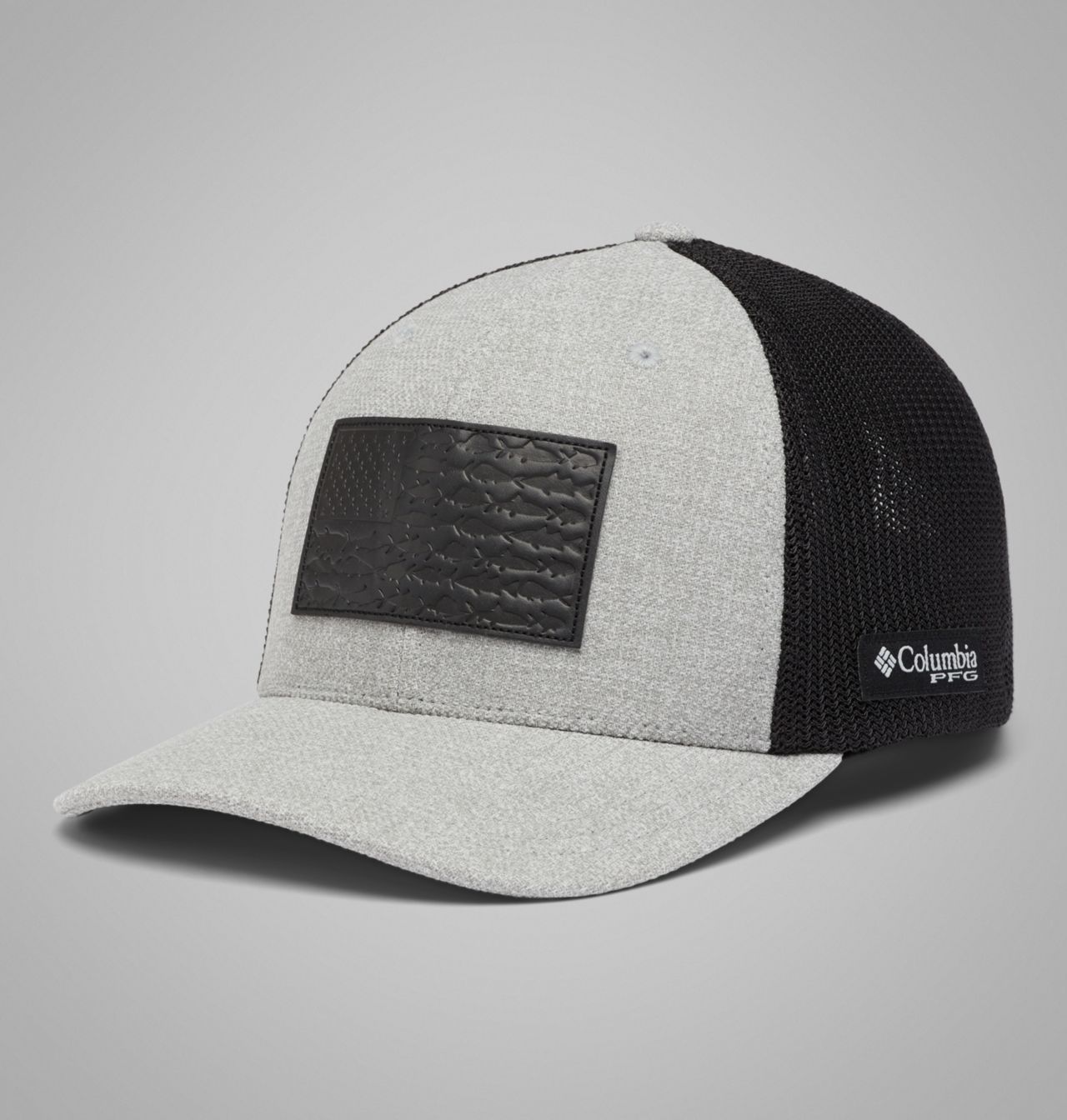 PFG Mesh™ Leather Fish Flag™ Ball Cap 1