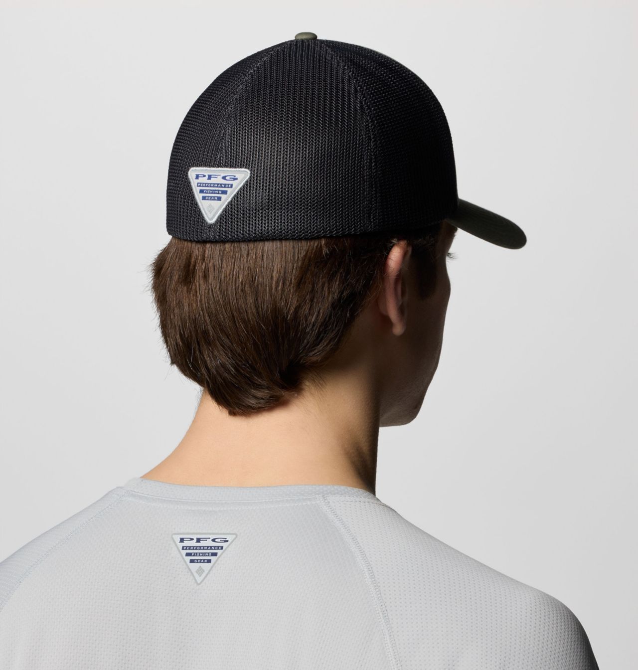 PFG Mesh™ Leather Fish Flag™ Ball Cap 3
