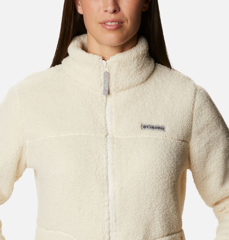 Chaleco de forro polar sherpa West Bend para mujer