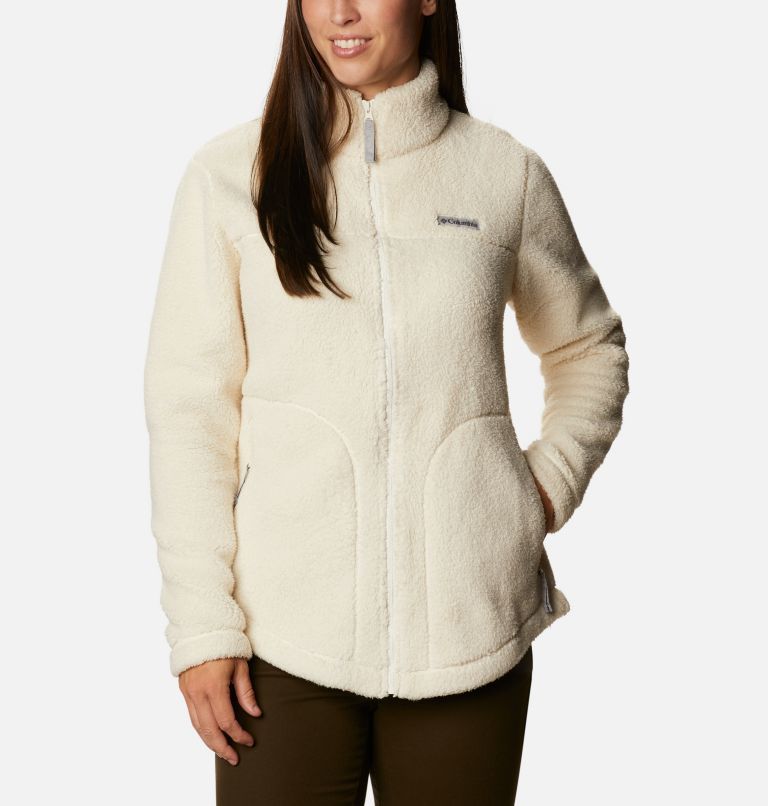 Women's West Bend Full Zip Fleece Jacket, Color: Chalk, image 1